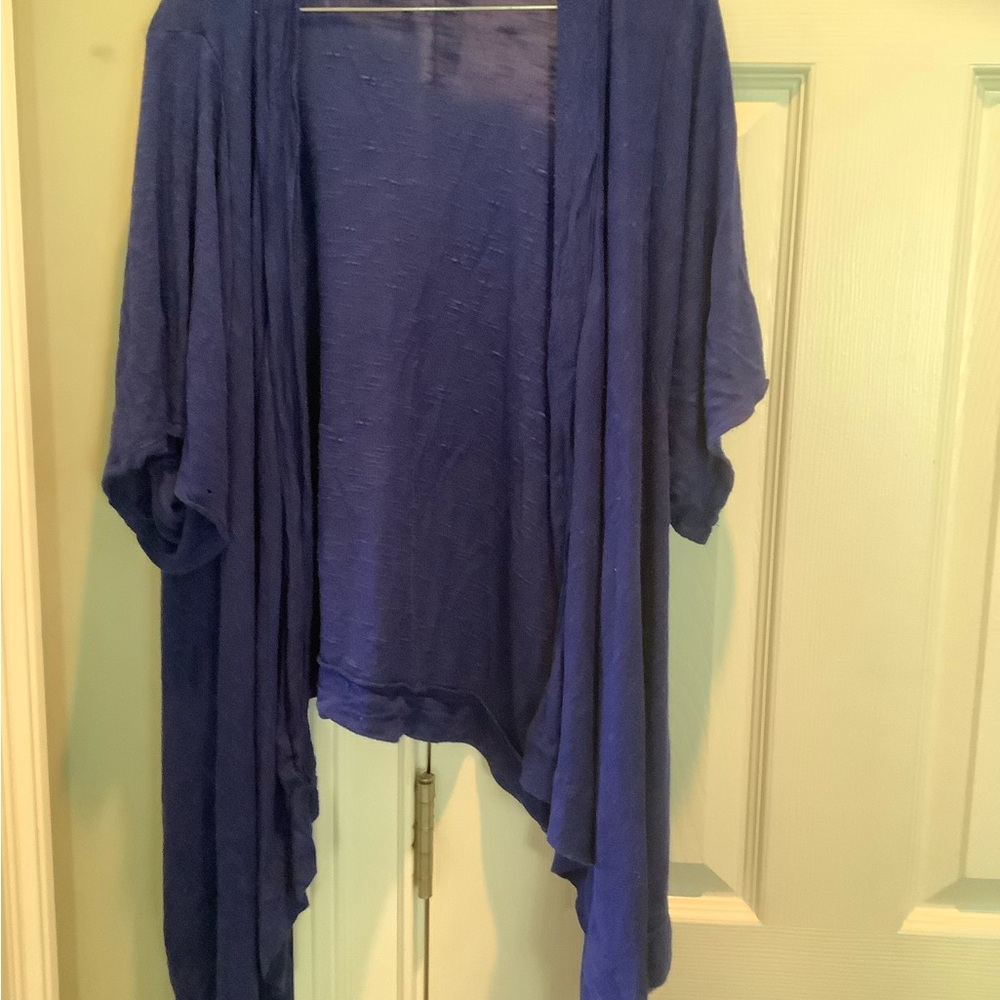 Chico's Vibrant Blue Knit Top